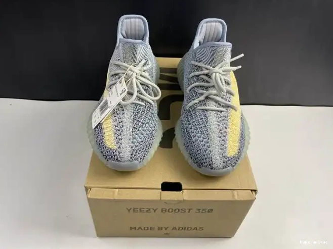 hype V2 Yeezy 350 Boost Ash GY7657 Adidas Blue 0618